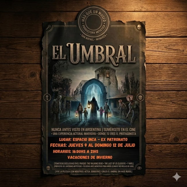 EL UMBRAL: UNA EXPERIENCIA CINEMATOGRÁFICA MÁS GRANDE DE ARGENTINA