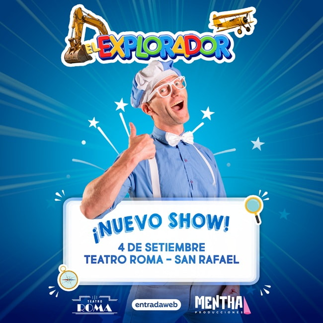 Obra de teatro: "EL EXPLORADOR CON SU NUEVO SHOW"