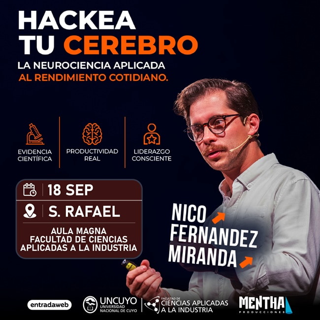 Conferencia Teatral: "Hackeá tu cerebro"