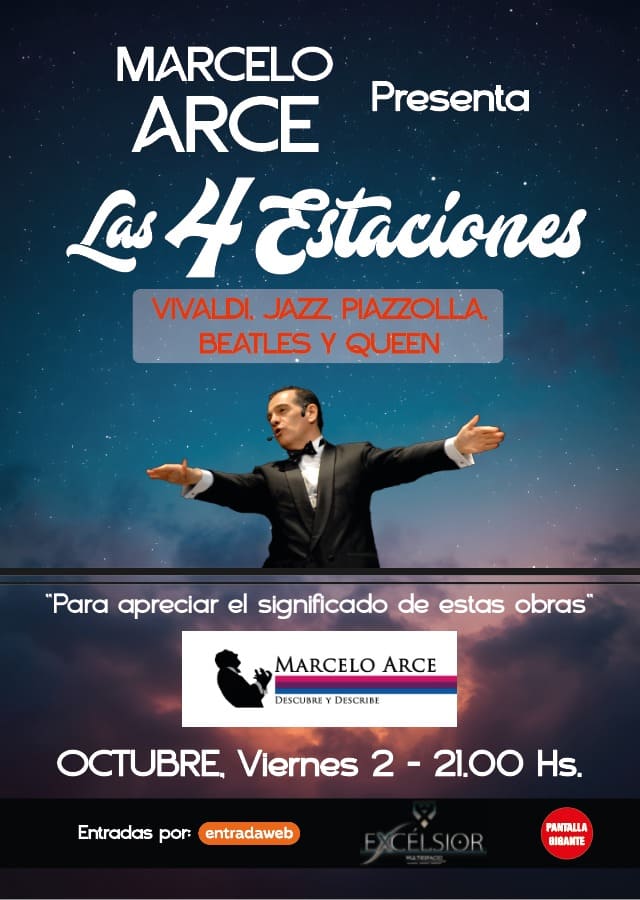 🎻 ¡LLEGA "LAS 4 ESTACIONES" CON MARCELO ARCE! 🎶